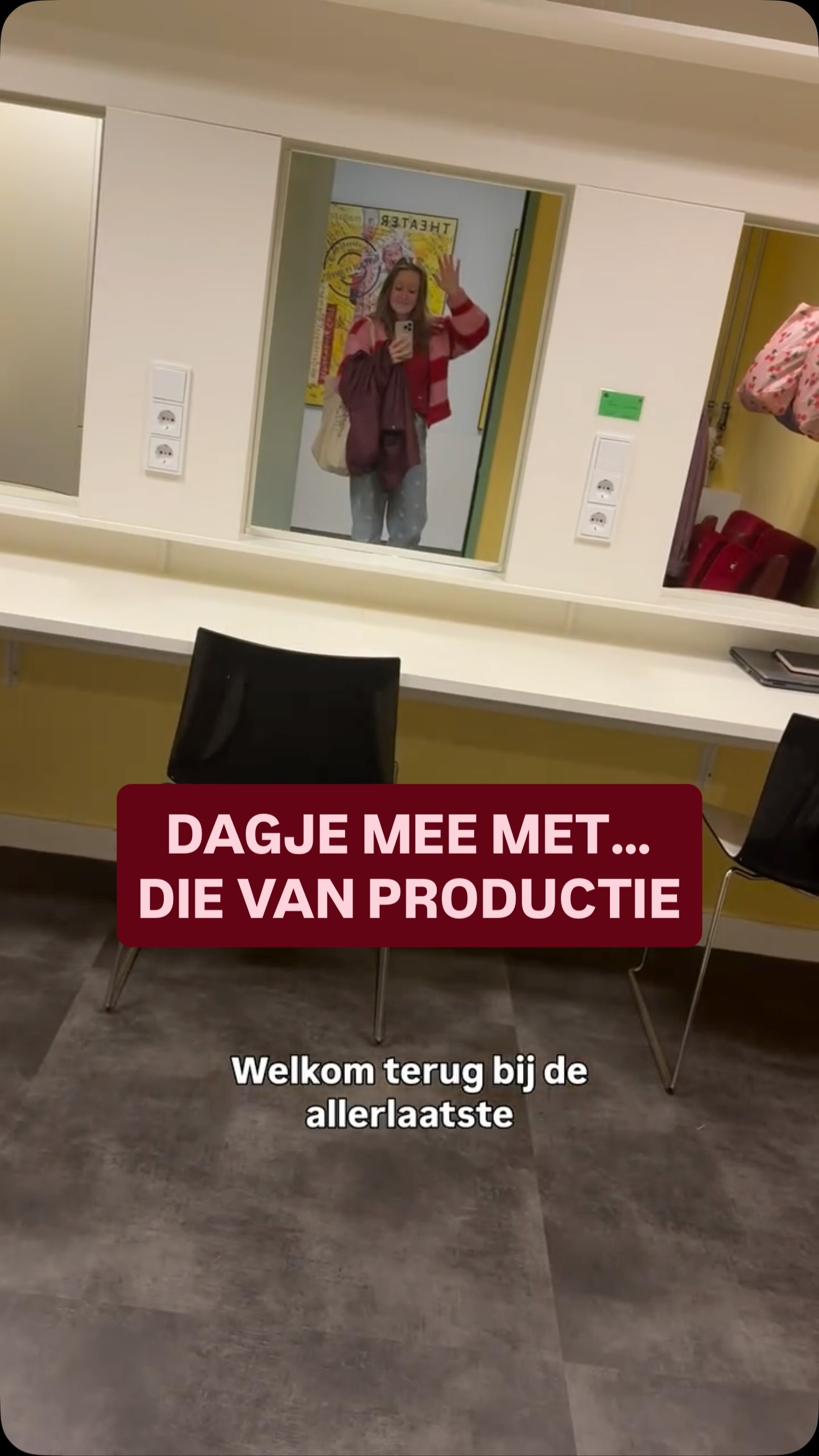 Dagje mee met… die van Productie!

Deze hadden jullie nog van me te goed 😉

In deel 1 zag je de opbouw…
en dit is waar we het allemaal voor doen.

De voorstellingsdag (28 februari).

De laatste voorbereidingen.
De cast is er klaar voor.

En dan… showtime.

Laatste voorstelling van Lust Liefde Leeftijd van @zoutspeelt 

En voor je het weet is het weer voorbij…

Heb je deel 1 al gezien? 👀
👉 Deel 1 staat al online